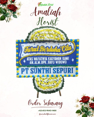 Papan Bunga Duka di Kalumpang