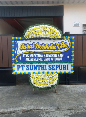 Papan Bunga Duka di Kalumpang